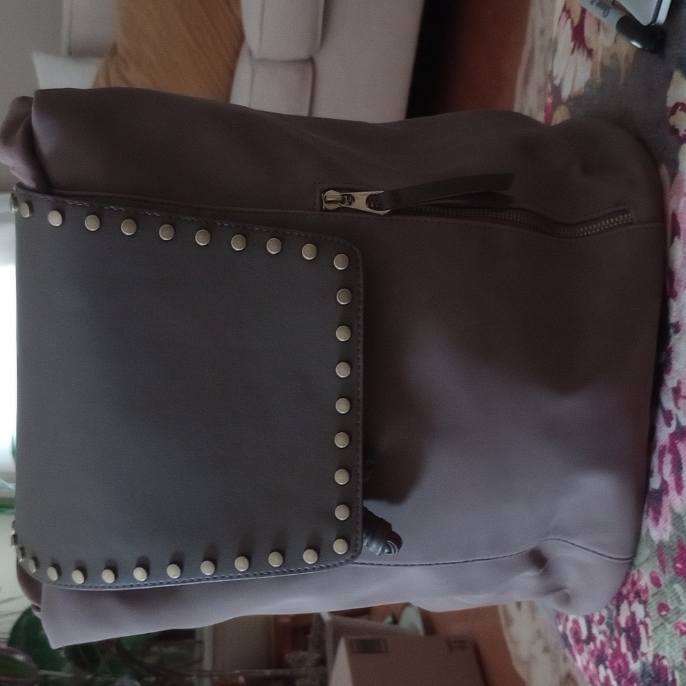 Universal Thread Studded Back Pack. Microfiber Ty… - image 2